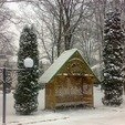фото Санаторий Хмельник профсоюзный. Парк зимой