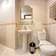 Санузел фото Санатория «Карпаты» в Трускавце. Номер 2-местный 2-комнатный Люкс.Санузел