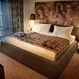 фото Отель Миротель Трускавец. Президентский номер. Кровать