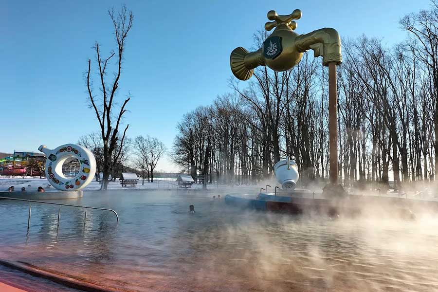 Косино термальные воды Закарпатья